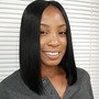 Middle & Side Part Quickweave