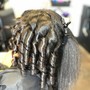 Natural Hair Individual Twists