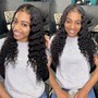 Lace closure Sewin