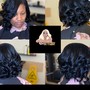 Pin curls