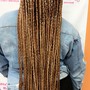 Knotless box braids