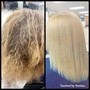 Pre tipping with keratin bond