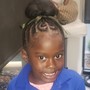 Beads/Accessories Added to Kid's Braids