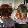 Closure Balayage Highlight Bleach & Tone knots