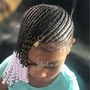 FOR AGES 4-10 ONLY  (Feed in Braids with Weave)