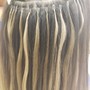 Beaded Weft Extensions/Braidless sewin