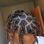 Small Kinky Twist (mid-back)