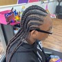 2 feed in braids