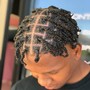 2 Feed In Braids