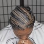 2 Feed In Braids