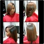 Partial Highlights with hair style