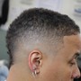 Men's  Fade With Beard