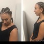 Ponytail Cornrows