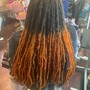 long hair ropes / braids Loc Maintenance