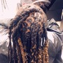 Loc  color shoulder length