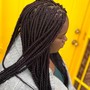 Knotless Box Braids (medium)