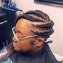 Men Cornrow braids