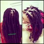 Loc retwist/style