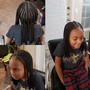 Med KnotlessBox Braids mid back anything pass is higher than 200.00