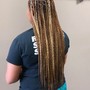 4 mermaid feed in braids