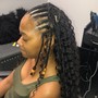 Boho/Goddess knotless Box Braids