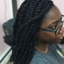 Pre-twisted, Pre-braided, Faux Locs Crochet