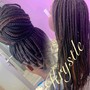 Small Knotless Braids (Butt)