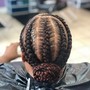 Feed in Braids  w/sewin