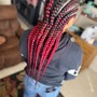 *Colored braiding hair