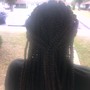 Individual crochet locs