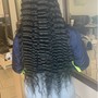 Large Knotless Braids