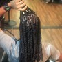 Loc Retwist w/ropes or plaits extra long(cash only)