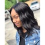 Sew-in one row