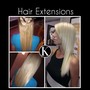 Tape-In & I-Tip Hair Extensions (hair not included)