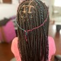 Knotless braids