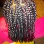 Half up Half down quick weave