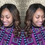 Ombre on natural hair