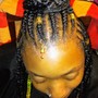 Micro Locs with added extensions