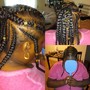 Wig braid down