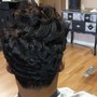 Wave molding and curl