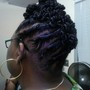 Crochet Braids( twisted , locs, or braided)