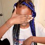 Kids knotless braids