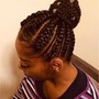 Braided updos