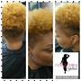 Updo On Natural Hair