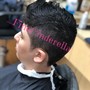 Curly Hair Cut & Style