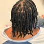 Invisible/ illusion Locs (Hair included)