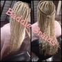 Medium Long Spring Twists w/hair