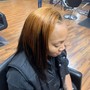 Half up Half down quick weave