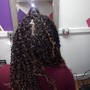 Perm rod set on locs or style