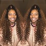 Large Knotless Box Braids